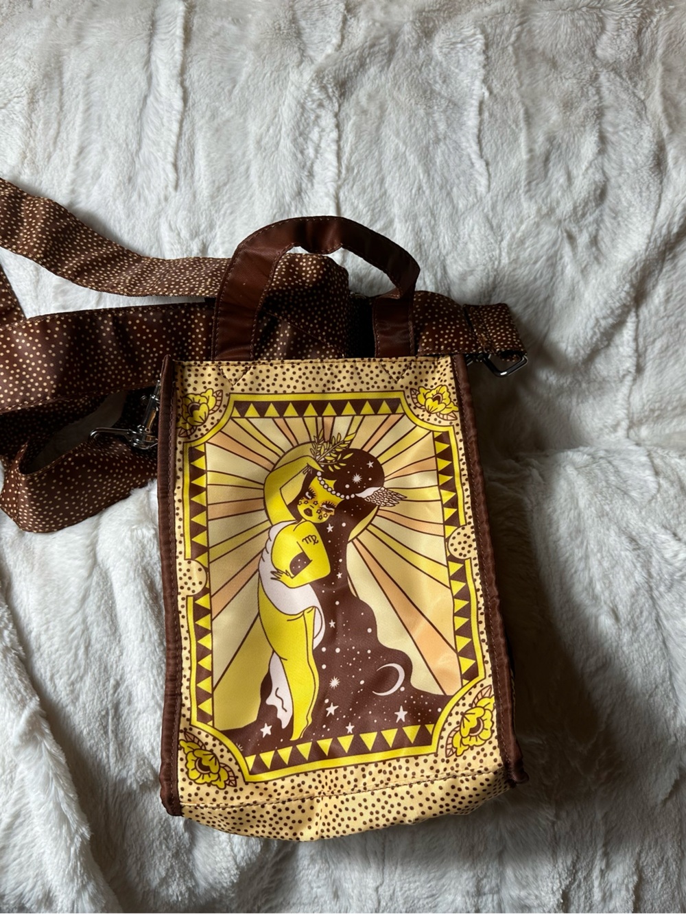 Rare Valfre virgo zodiac crossbody Bag Pristine Limited Ed 1 of 50